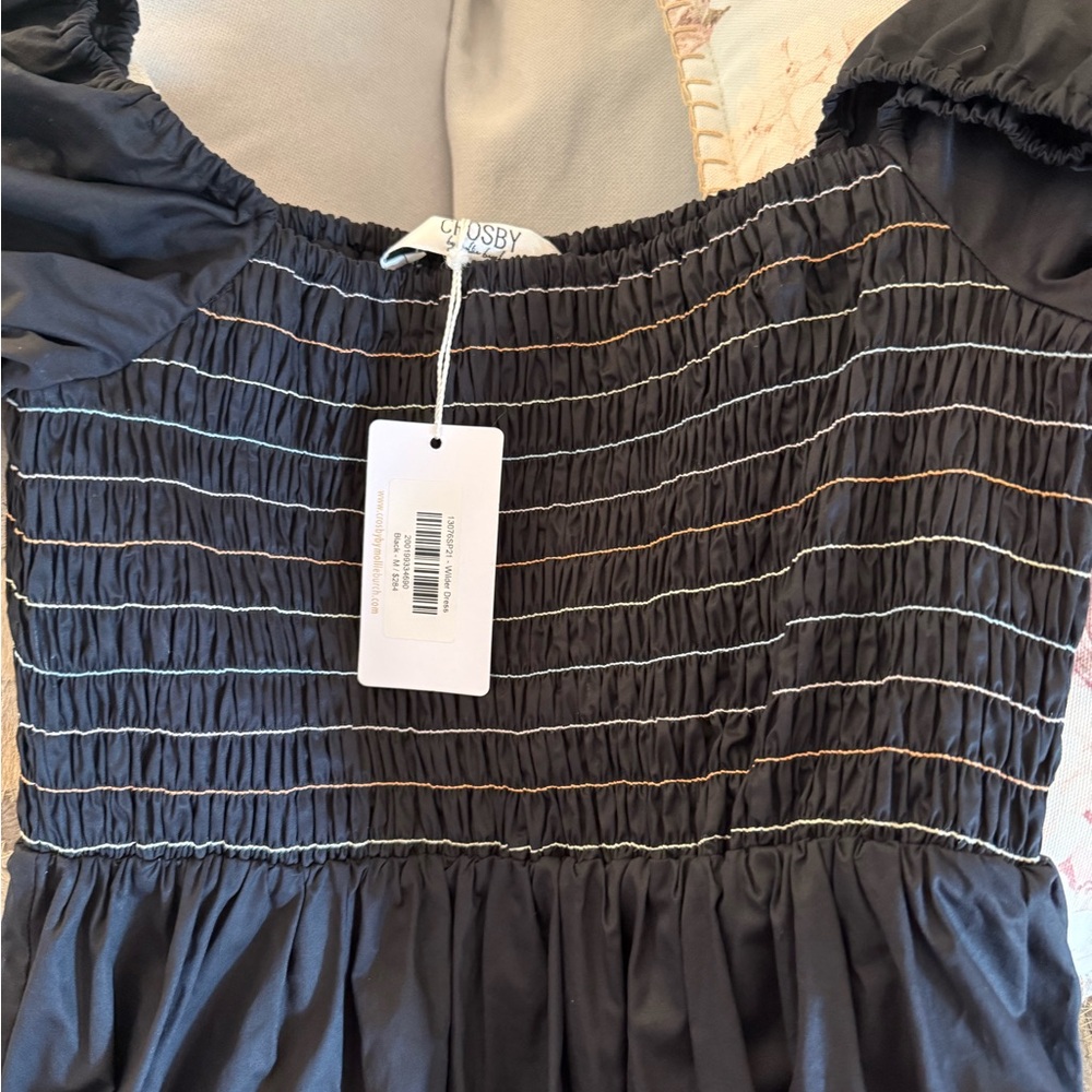 CROSBY by Mollie Burch Black Wilder Dress NWT - Picture 2 of 2